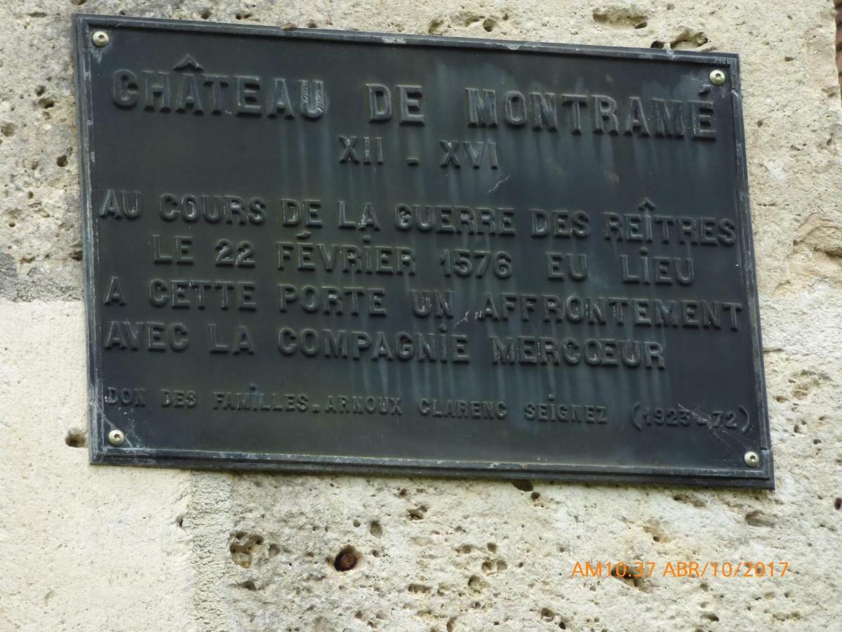 Château de Montramé Soisy-Bouy Exterior foto